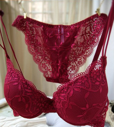 Lace Bra & Panty Bridal Set