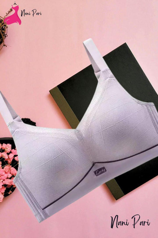 SINGLE PADDED SOFT PUSHUP BRA WITH STRAPS