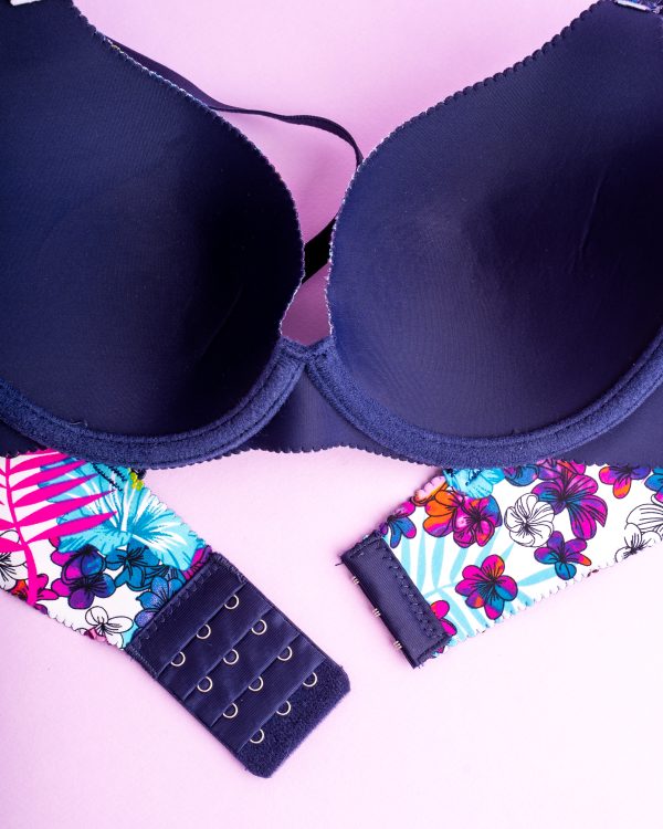 Floral Design Bra & Panty Set Imported