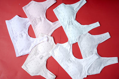 TEENAGE ORGANIC COTTON PADDED SOFT BLOUSE