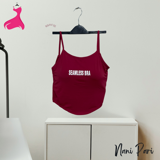 Ladies imported Soft Milky Fabric Thailand Import Camisole Top