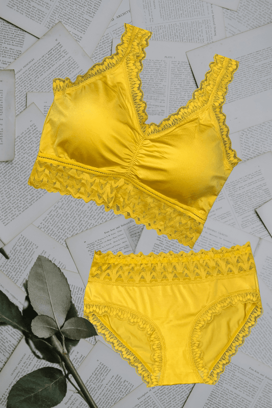 Luxury Silk Bra & Panty Set