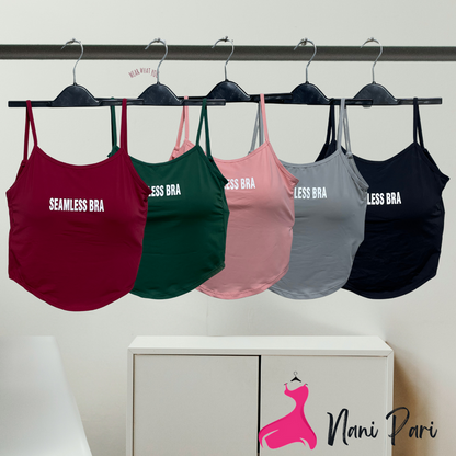 Ladies imported Soft Milky Fabric Thailand Import Camisole Top