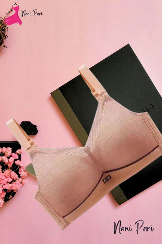 SINGLE PADDED SOFT PUSHUP BRA WITH STRAPS