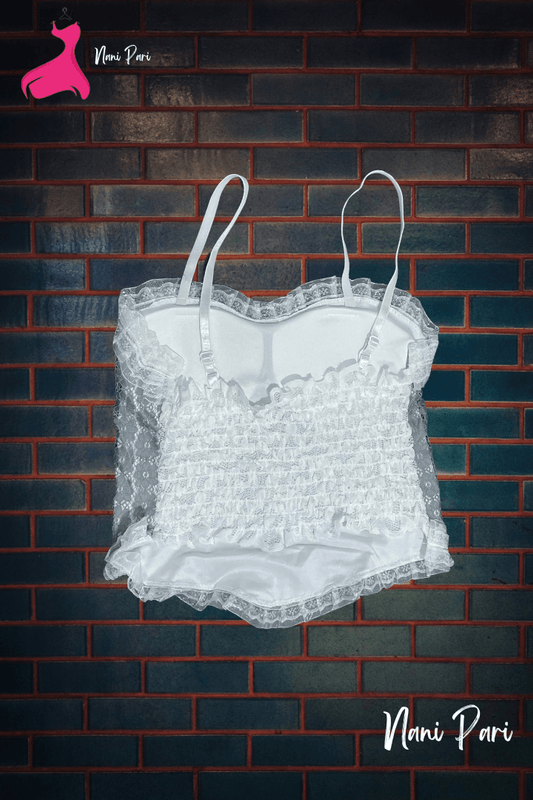 Front Net Padded Fancy Top