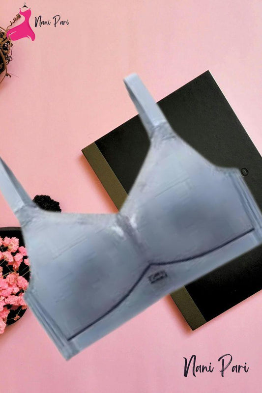 SINGLE PADDED SOFT PUSHUP BRA WITH STRAPS