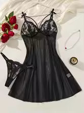 Semi Transparent Sleepwear;