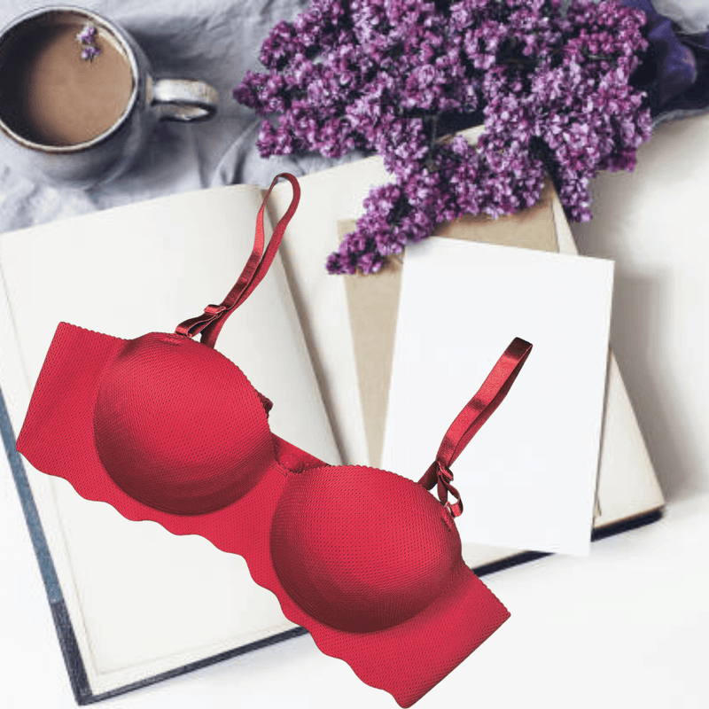 Breathable Half Cup Push Up Bra From 36 To 42