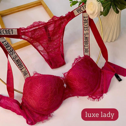 Victoria’s Secret Embroidered Bra & Panty Set