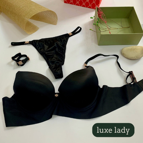 SILK LIGHT PUSH UP BRA SET