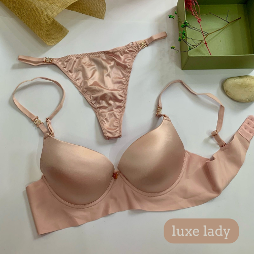 SILK LIGHT PUSH UP BRA SET